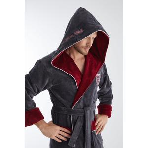 ARENA Nakış Triga Bukle Bambu Cotton Erkek Bornoz